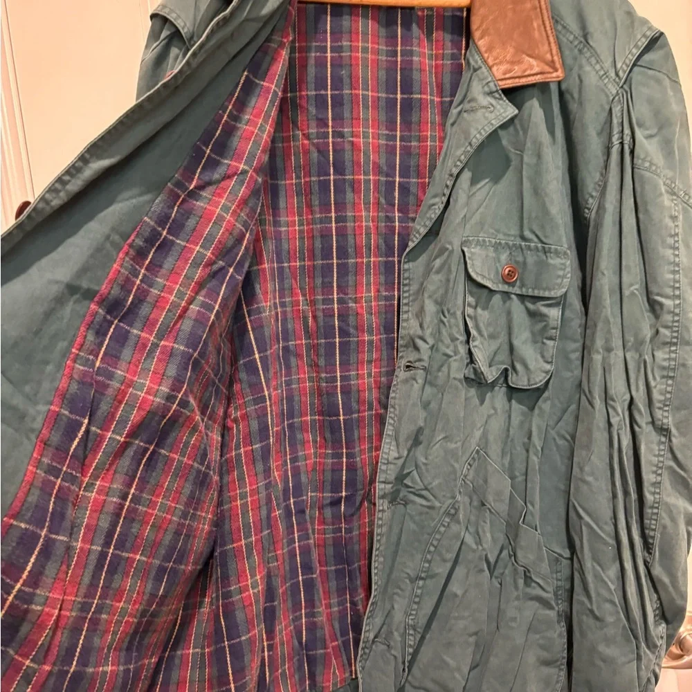 Banana Republic Barn Jacket with Tan Collar - Picture 3 of 6